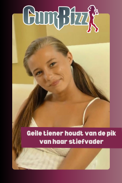 Geile tiener houdt van de pik van haar stiefvader